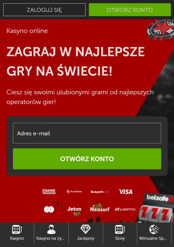 Metody Płatności w Betsafe